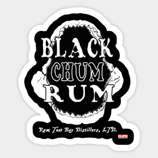 ReaperCon 2020 - Black Chum Rum 2 Shirt Sticker